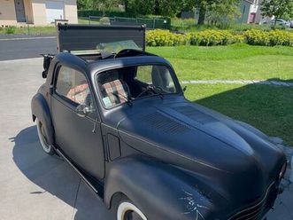 simca 6 déciuouvrable 1949 – carte grise collection ffve – mécano refait + pièces