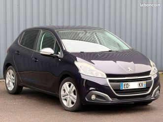 peugeot 208 1.6 bluehdi 100ch style 5p dark blue