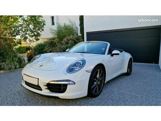 porsche 911 (991) cabriolet 3.8 400 carrera 4s pdk origine france entretien porsche