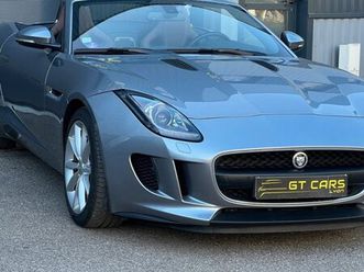 jaguar f-type f v6 3.0 l 340 ch immatriculation française pas de malus échappement sport état proche du neuf