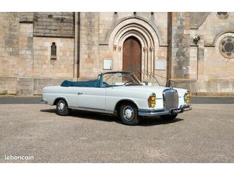 mercedes 220 se cabriolet 1962
