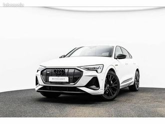 audi e-tron sportback 55 408ch s line e-quattro - toit ouvrant - bang & olufsen - caméra