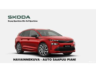 85x 4x4 286hv sportline | 82kwh akku | ajamaton auto yli 5.600€ alennuksella | vetokoukku