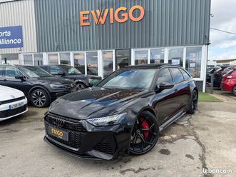 audi rs6 avant performance 4.0 tfsi 630ch quatro - malus a prevoir - camera 360 - ciel etoilé - full suivie