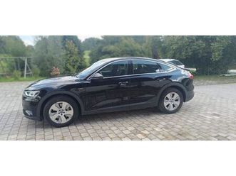 top gepflegt audi e-tron 50 sportback vollelektrischer suv allrad