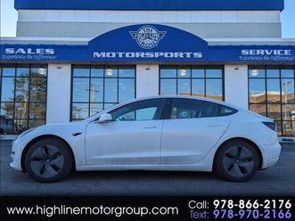 used 2020 tesla model 3 standard range