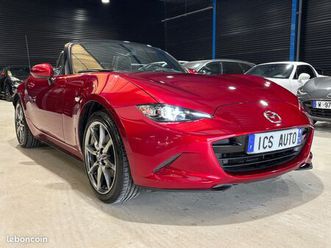 mazda mx-5 nd st 2.0 skyactiv-g 184 selection pack sport - 1ere main - entretien complet - recaro - bilstein - camera - carplay
