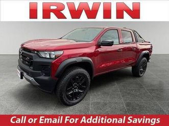 new 2025 chevrolet colorado trail boss