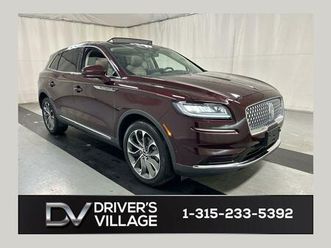 used 2022 lincoln nautilus reserve