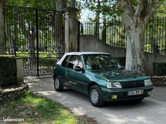 vends 205 cabriolet rolland garros