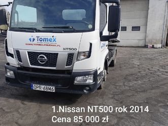 samochód dostawczy 3500 kg nissan nt500