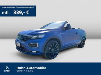 t-roc cabriolet editionblue r-line 1.5tsi dsg dcc ahk