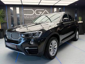 bmw x4 2.0l x-drive 190 cv xline 1ère main 86300km full options entretien complet