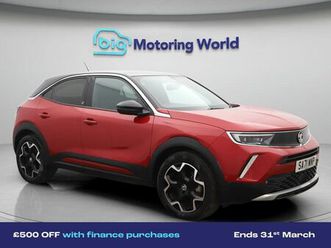 2021 vauxhall mokka e ultimate edition