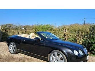 2007 bentley continental gtc w12