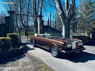 rolls-royce corniche mulliner park ward 1983