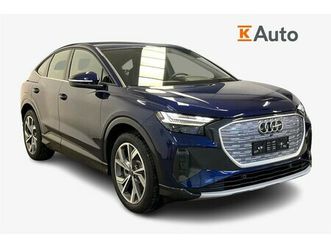 audi q4 e-tron sportback 45 e-tron quattro vorsprung edition kattavin varustein oleva neliveto i 5. vuoden takuu
