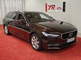 volvo v90 d4 awd aut. ei adblue / acc / webasto / voc / panorama / led-ajovalot / keyless / navi / nahat ja muisti / blis / kaistavahti / kamera / carplay / läm