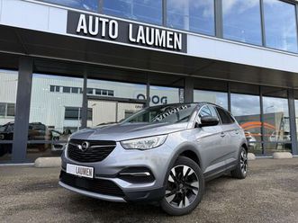 opel grandland x - 1.2 turbo innovation automaat 18 inch navi camera dab carplay leder stof keyless led trekh