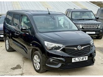 2022 vauxhall combo life 1.2i se xl