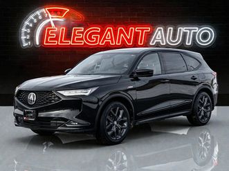 acura mdx 2024| a-spec| red int| обдух| pano| 3d els| black