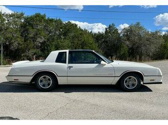 1986 chevrolet monte carlo ss