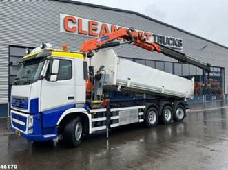 volvo fh 420 8x4 hmf 22 tonmeter laadkraan