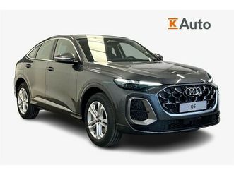 audi q5 sportback e-hybrid quattro s line ulkopaketti i nahkaverhoilu i sôhku00d6sôôtu00d6iset istuimet i vetokoukku