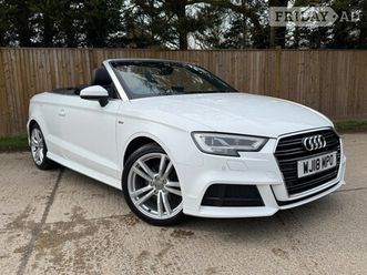 audi a3 cabriolet 2018