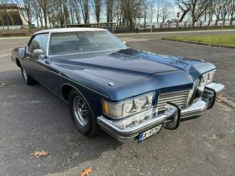 buick riviera 1973 – v8 455, automat, granat / biały vinyl sulechów