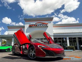 used 2015 mclaren 650s spider