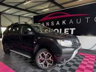 dacia duster tce 130 fap 4x2 15 ans avec entretien renault + attelage + carplay/androidauto + caméra 360