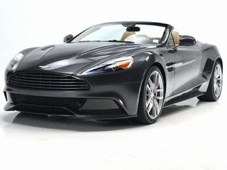 certified 2016 aston martin vanquish volante