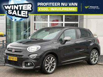 fiat 500x 1.3 firefly turbo 150pk automaat sport i wintersale | carplay | navigatie | camera | stoelverwarming i winterset i cruise control