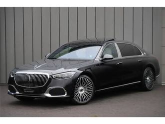 mercedes-benz s-klasse maybach 580e 4-matic | manufaktur | first-class | achterasbesturing | burmester high-end | massage | entertainment | head-up | 2025.