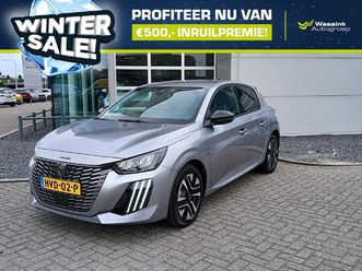 peugeot 208 1.2 hybrid 100 e-dcs6 allure | wintersale | navigatie | achteruitrij camera |