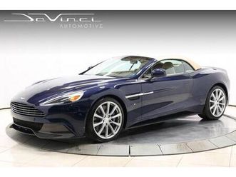 used 2016 aston martin vanquish volante