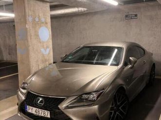 sprzedam lexusa rc300 2018 r. z polski czapury
