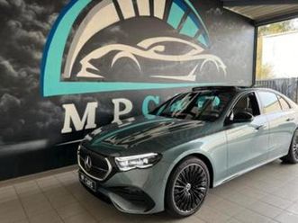 ② mercedes-benz, e 200, amg line, 9g-tronic — mercedes-benz — 2ememain