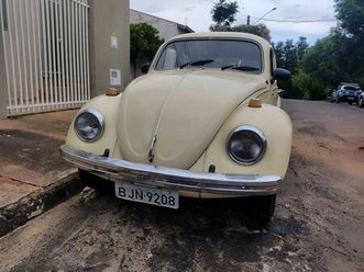 volkswagen fusca fusca (gasolina) 1984