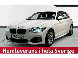 bmw 118 i 5-dörrars m sport drag mvärm psens skinn sov