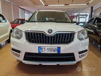 skoda yeti outdoor 1.6 tdi cr 105 cv dsg , 135 mil