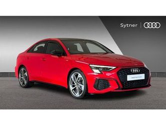 audi a3 35 tfsi edition 1 4dr s tronic [comfort+sound]