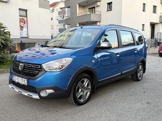 dacia lodgy stepway 1,2 tce *7 sjedala *reg 03/27 navi, kamera, alu 16, 2018 god.