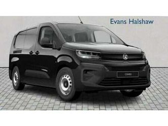 2025 vauxhall combo 1.5 turbo d 100ps prime h1 crew van panel van diesel manual