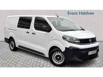 2025 vauxhall vivaro 2.0 turbo d 145 prime h1 double cab panel van diesel manual