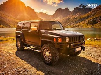 hummer h3 3.5 4s aut bencin + plin. 4x4 off road. slovenski