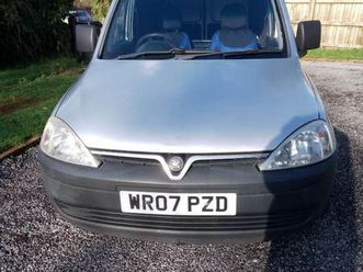 vauxhall, combo, car derived van, 2007, manual, 1686 (cc)