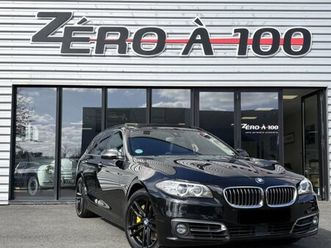 bmw série 5 535d f11 lci 313ch (attelage électrique, siège massant et chauffant, régulateur adapt...
