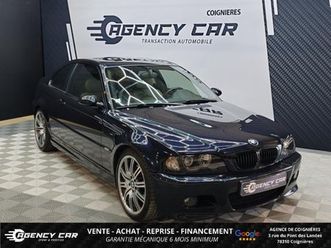 bmw m3 coupé e46 phase 2 - conversion manuelle